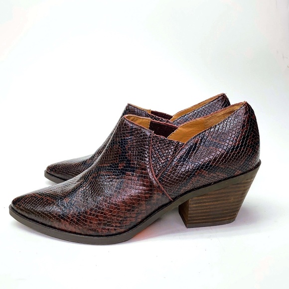 Lucky Brand | Leather Tabea Ankle Booties | NWOT - Picture 1 of 5